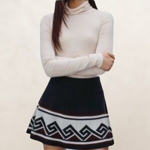 Talula Vanderbilt Knit Mini Skirt by Aritzia